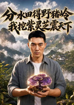 分水田得野猪岭，我挖紫灵芝震天下