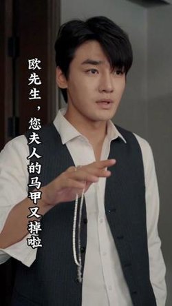 欧先生,您夫人的马甲又掉了