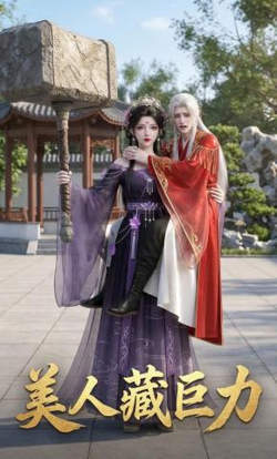 美人藏巨力
