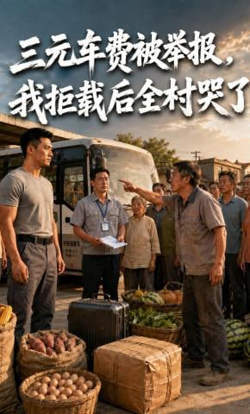 三元车费被举报,我拒载后全村哭了