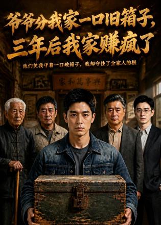 爷爷分我家一口旧箱子，三年后我家赚疯了高清播放